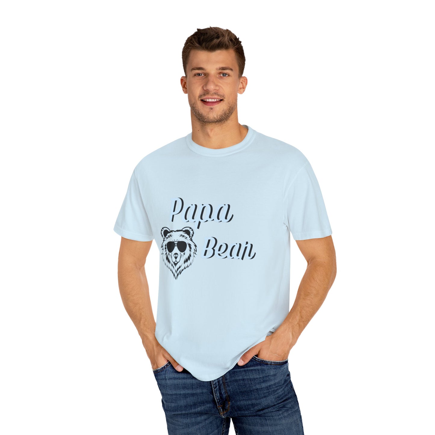 Papa Bear/ Father's Day Apparel/ Garment-Dyed T-shirt