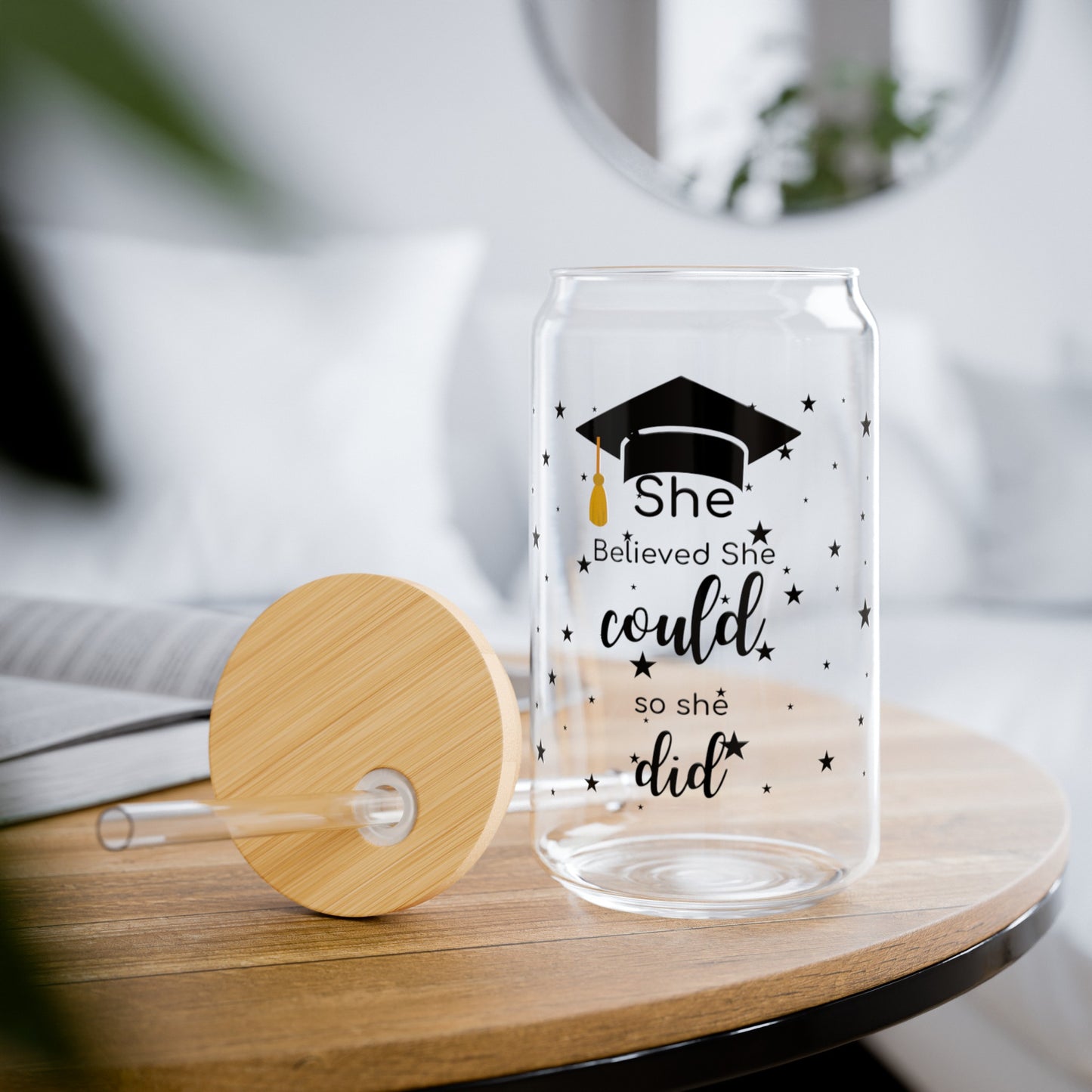 The Tassel was Worth The Hassle/Graduation Gift/Sipper Glass, 16oz/ Class of 2025