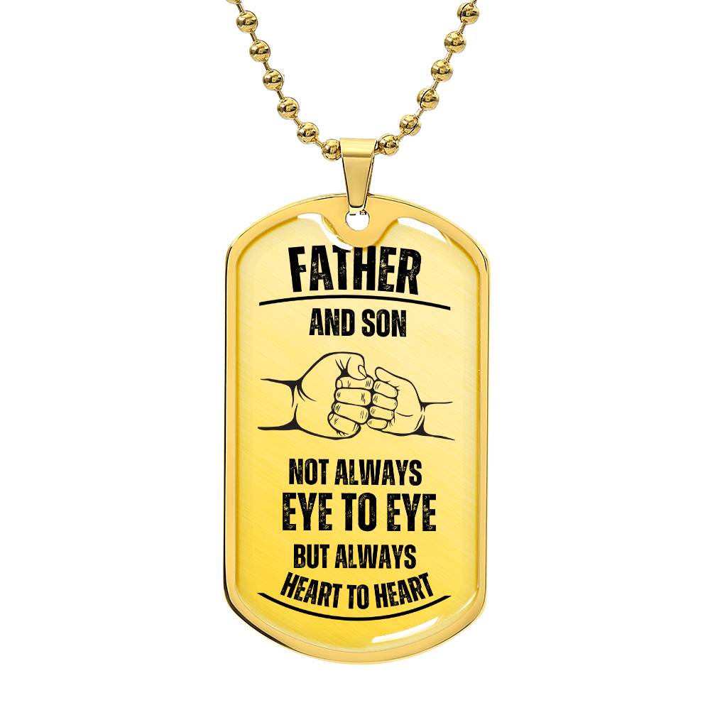 Father's Day Gift/ Father And Son/Dog Tag For Dad