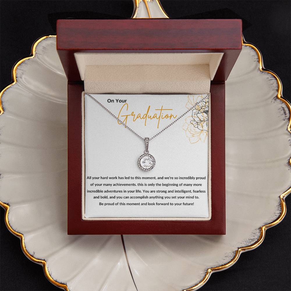 Eternal Hope Necklace/Graduation Message Card/Class of 2024