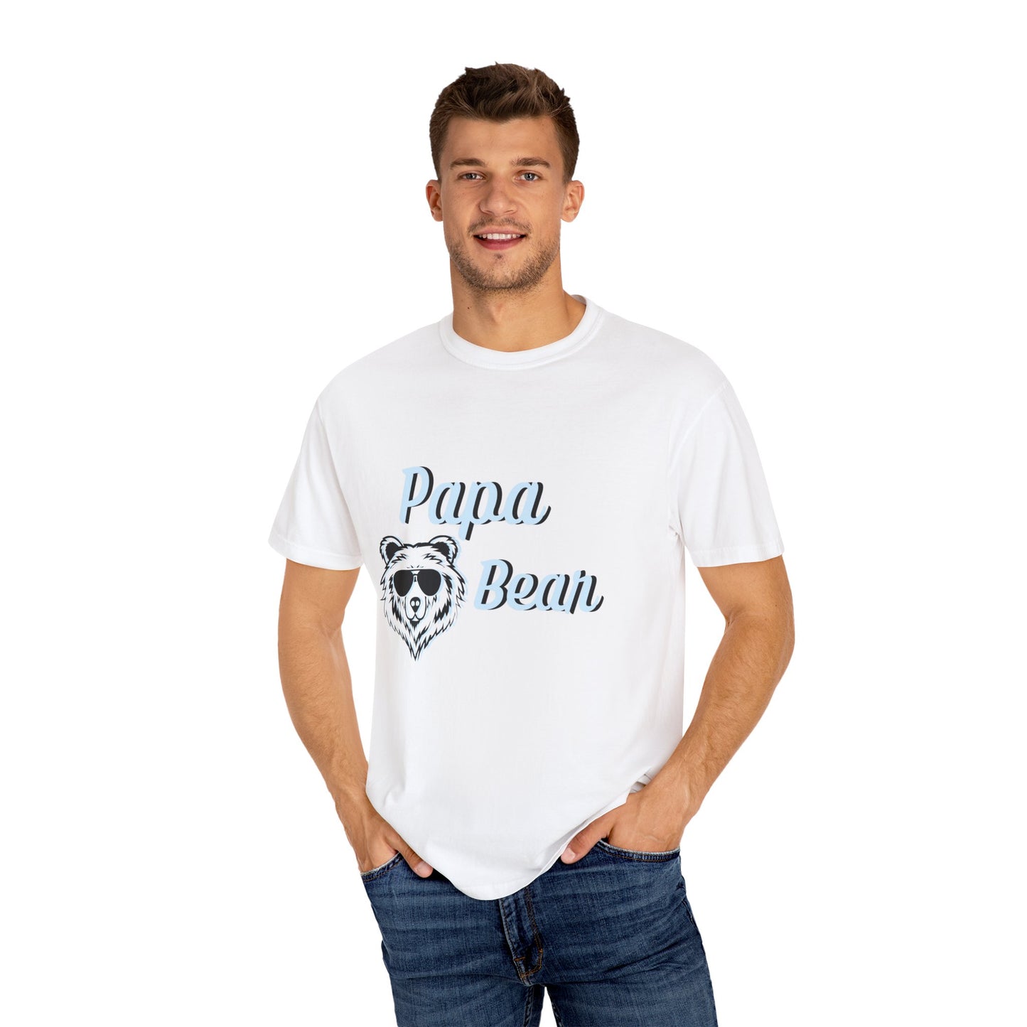 Papa Bear/ Father's Day Apparel/ Garment-Dyed T-shirt