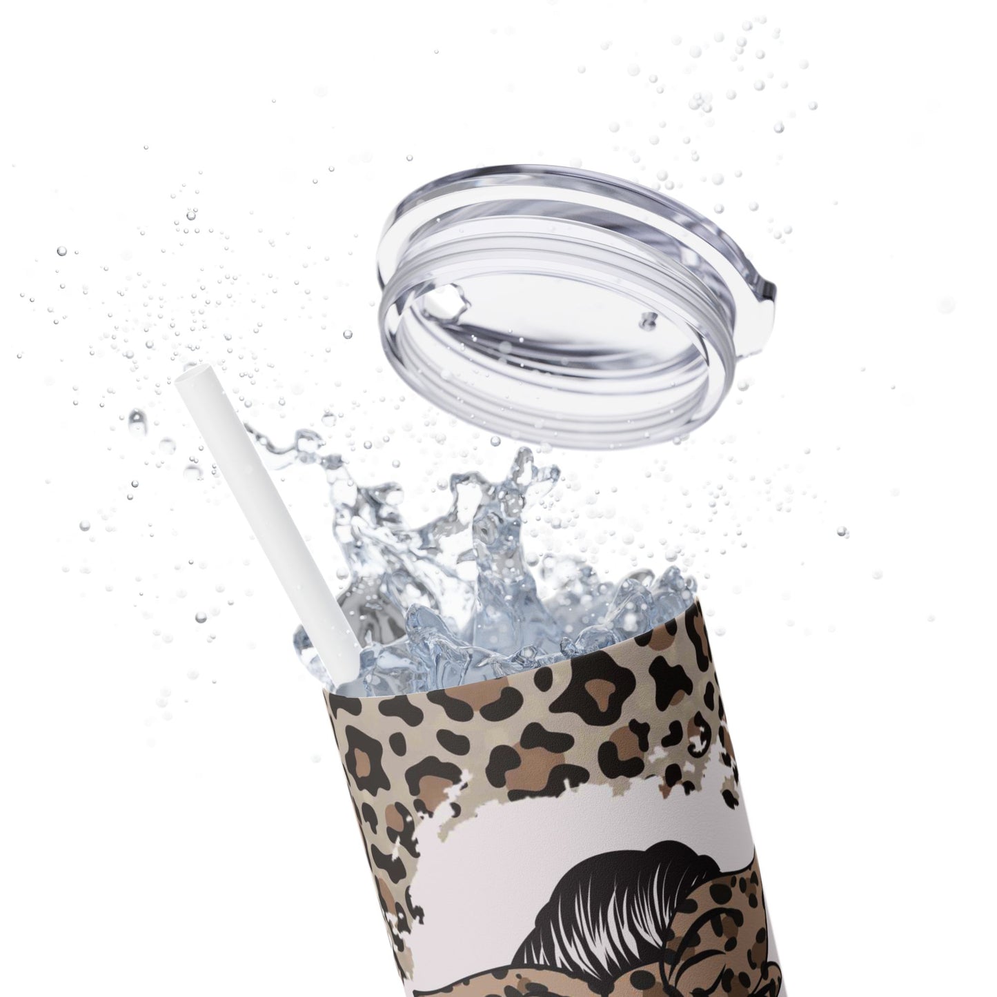 Skinny Tumbler with Straw, 20oz