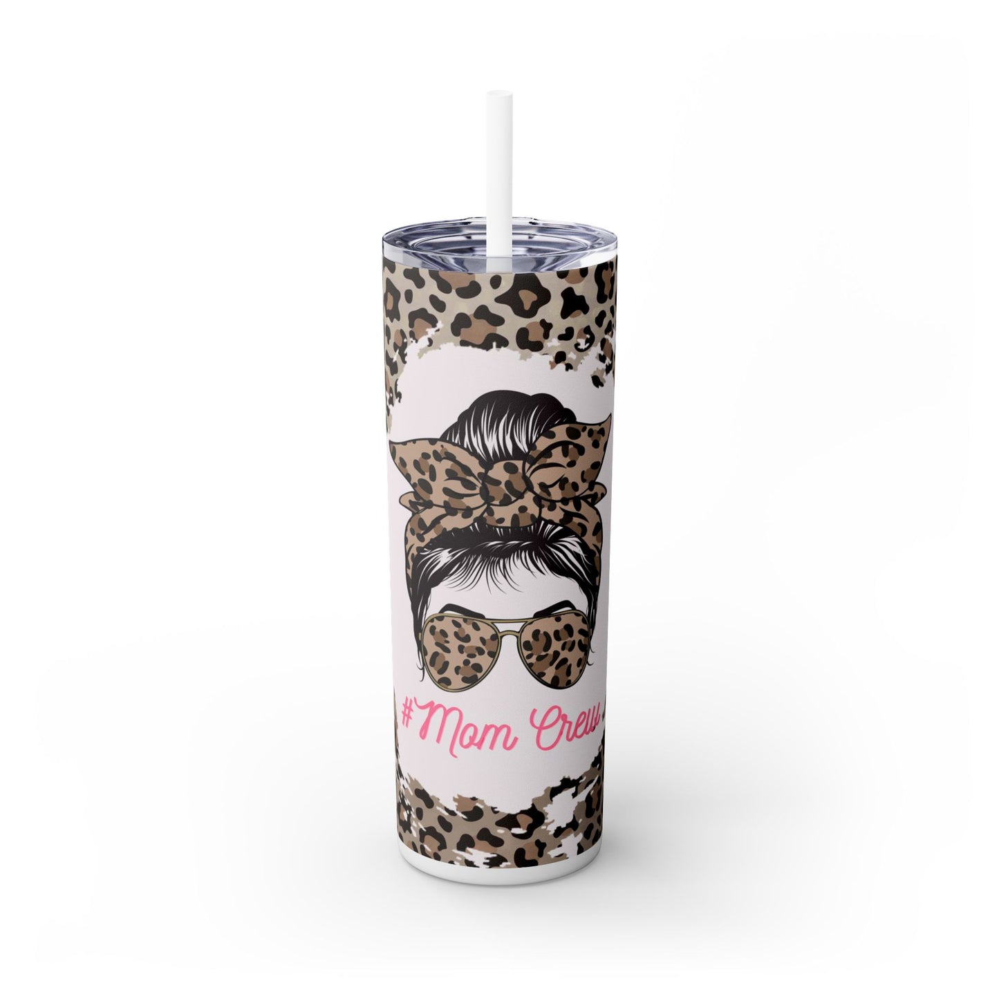 Skinny Tumbler with Straw, 20oz