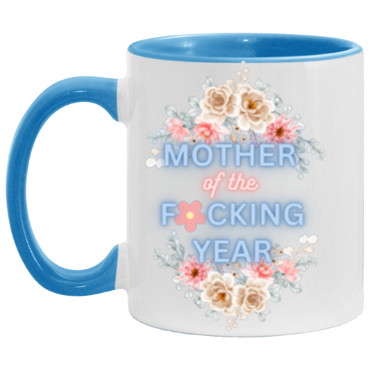 Mother of The Year 11oz Accent Mug