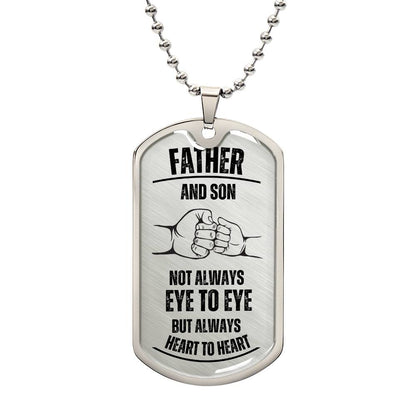 Father's Day Gift/ Father And Son/Dog Tag For Dad