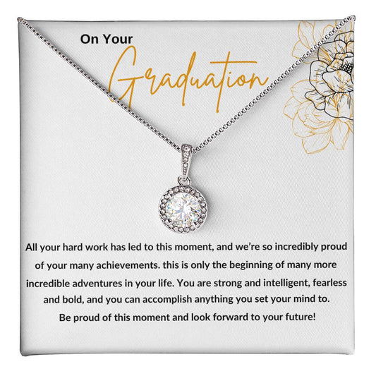 Eternal Hope Necklace/Graduation Message Card/Class of 2024