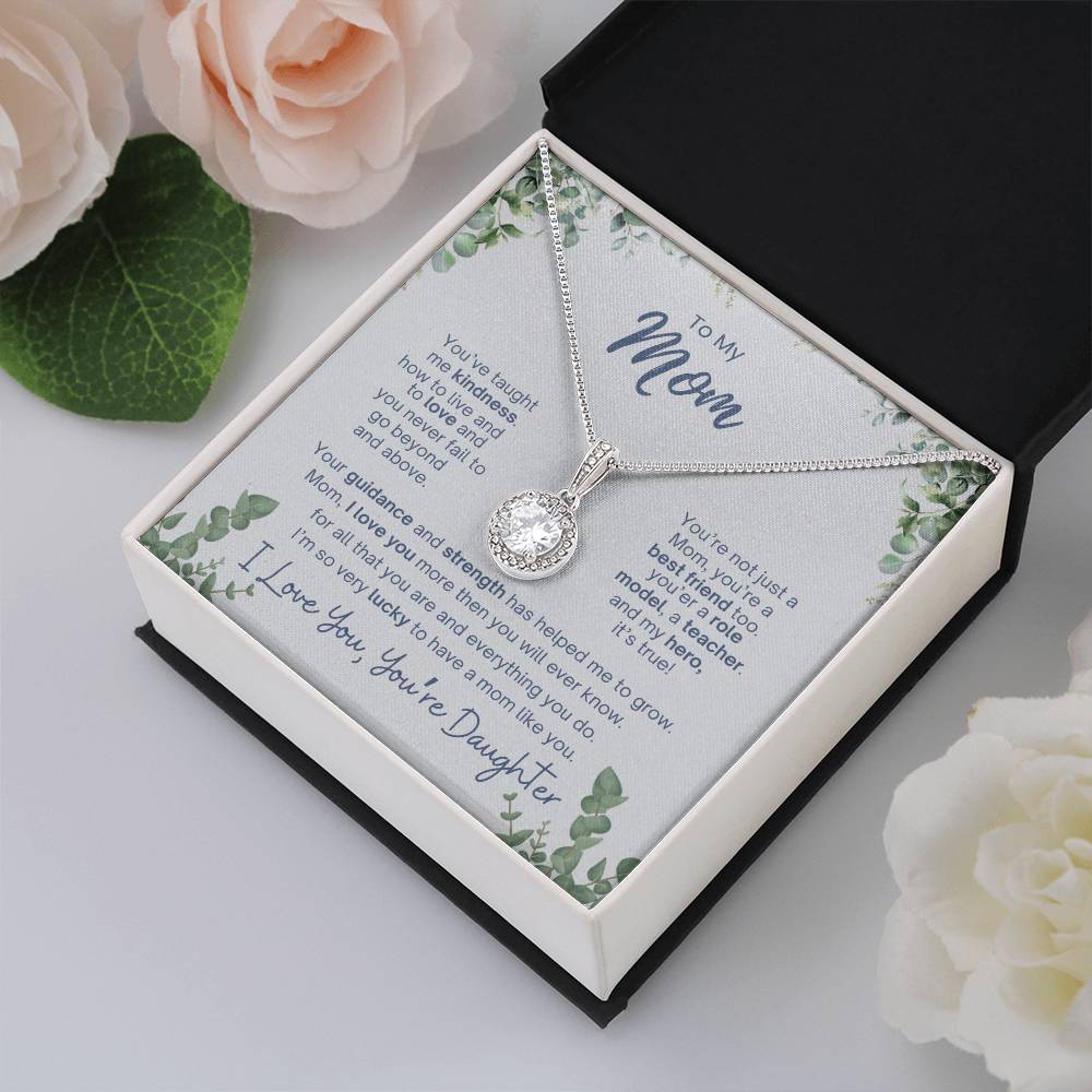 Eternal Hope Necklace/ Happy Mother's Day/ Happy Mother's day message card from daughter