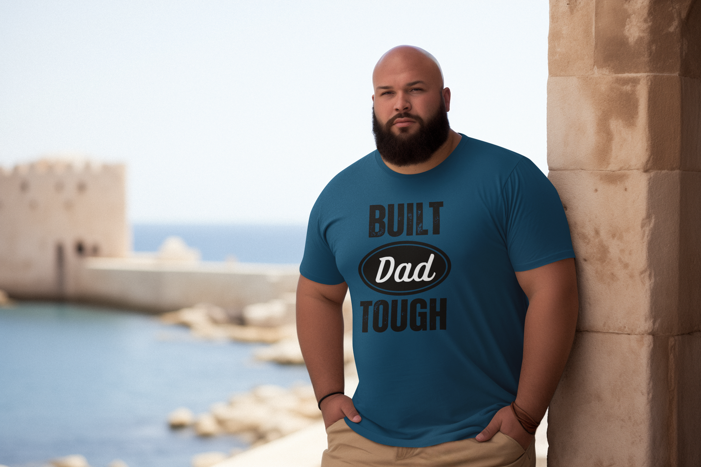 Dad Tough/ Father's Day Gift/ Mens Graphic-T